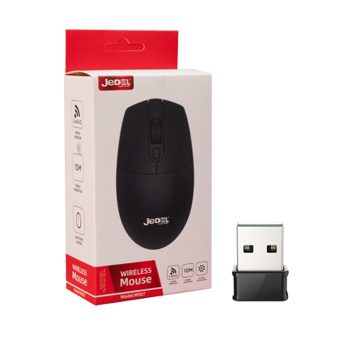 SOURIS SANS FIL W927 – ERGONOMIQUE & SILENCIEUSE | JEDEL (NEUF)