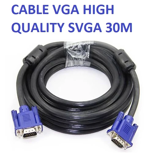 Câble VGA High Quality SVGA 30M