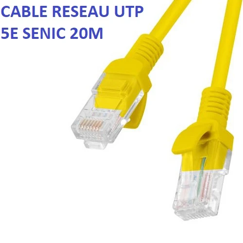 Senic Câble Réseau Utp 5E 20M