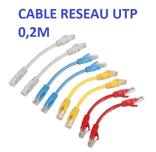 Câble Réseau Utp 0,2M