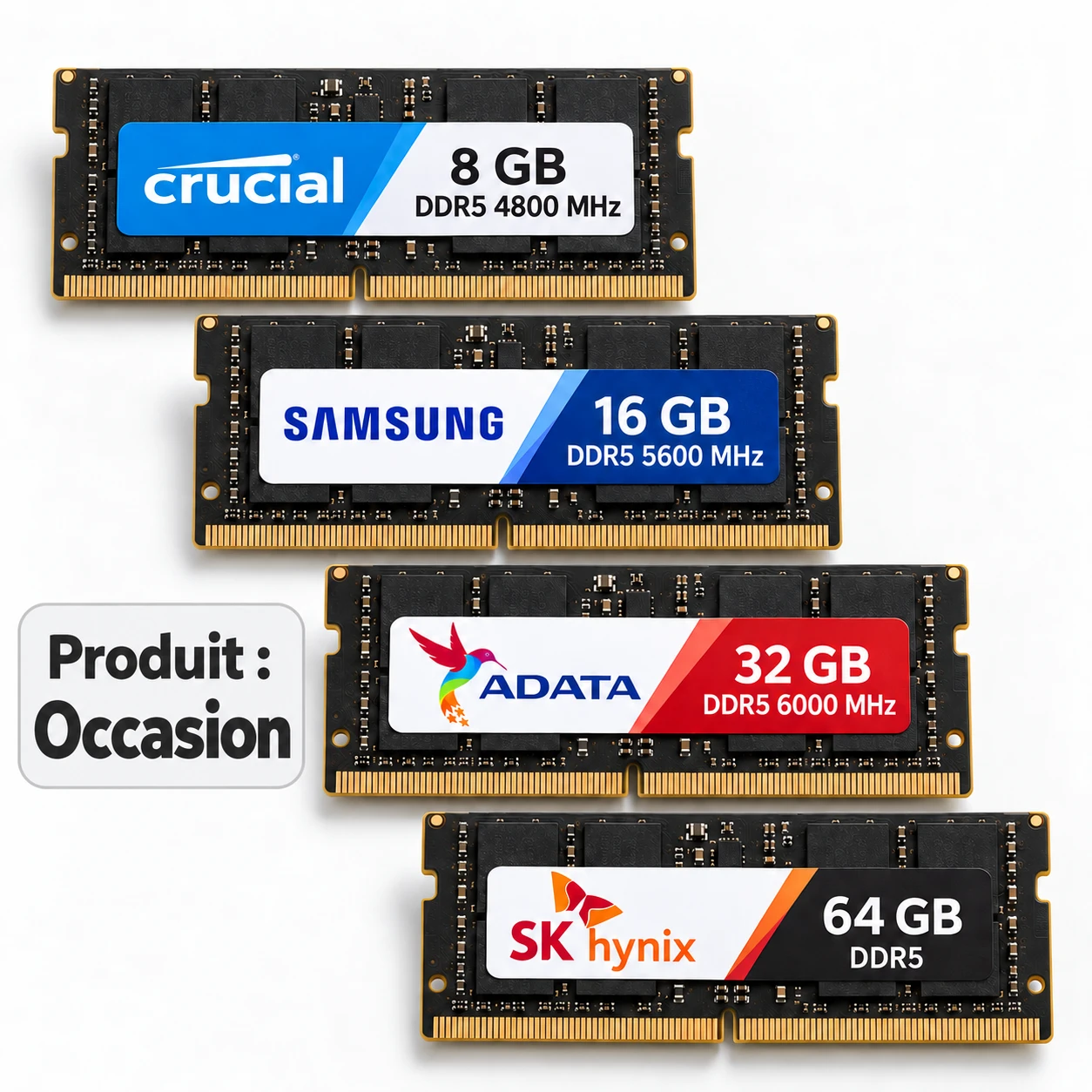 RAM Portable DDR5 16Go 5600Mhz