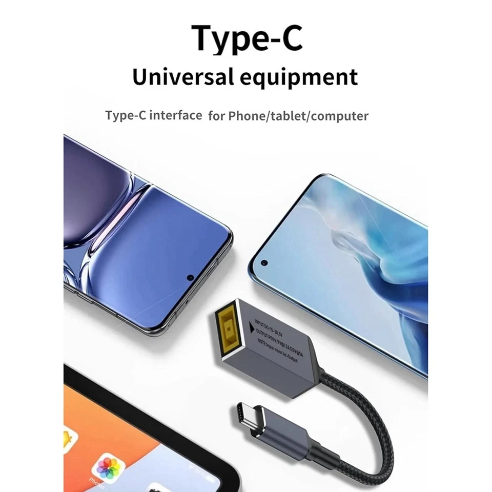 Adaptateur Chargeur PC USB To Type C