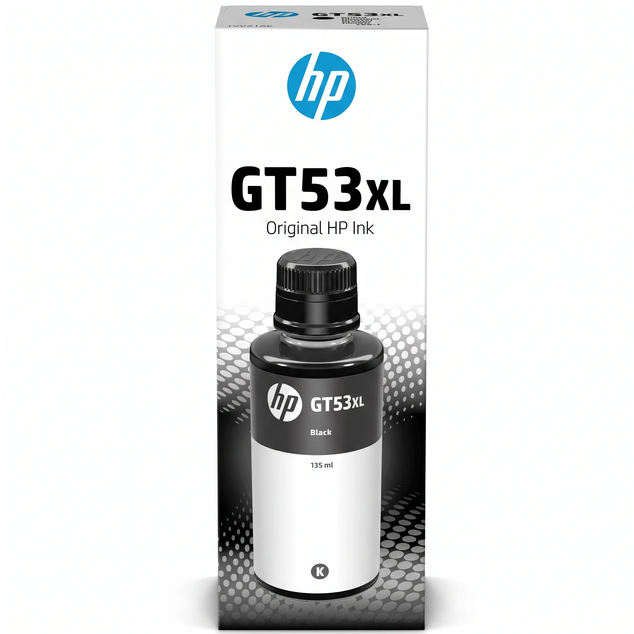 Bouteille d’encre HP GT53XL 135ML – Noir Original (1VV21AE)
