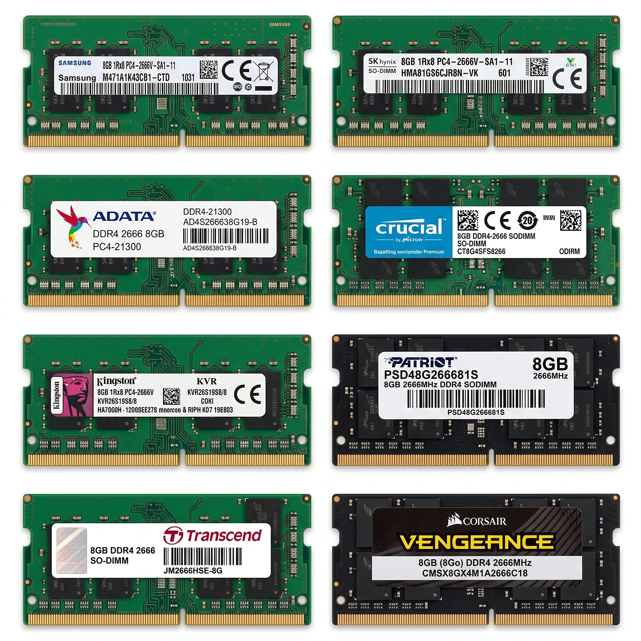 RAM Portable DDR4 8Go 2666V