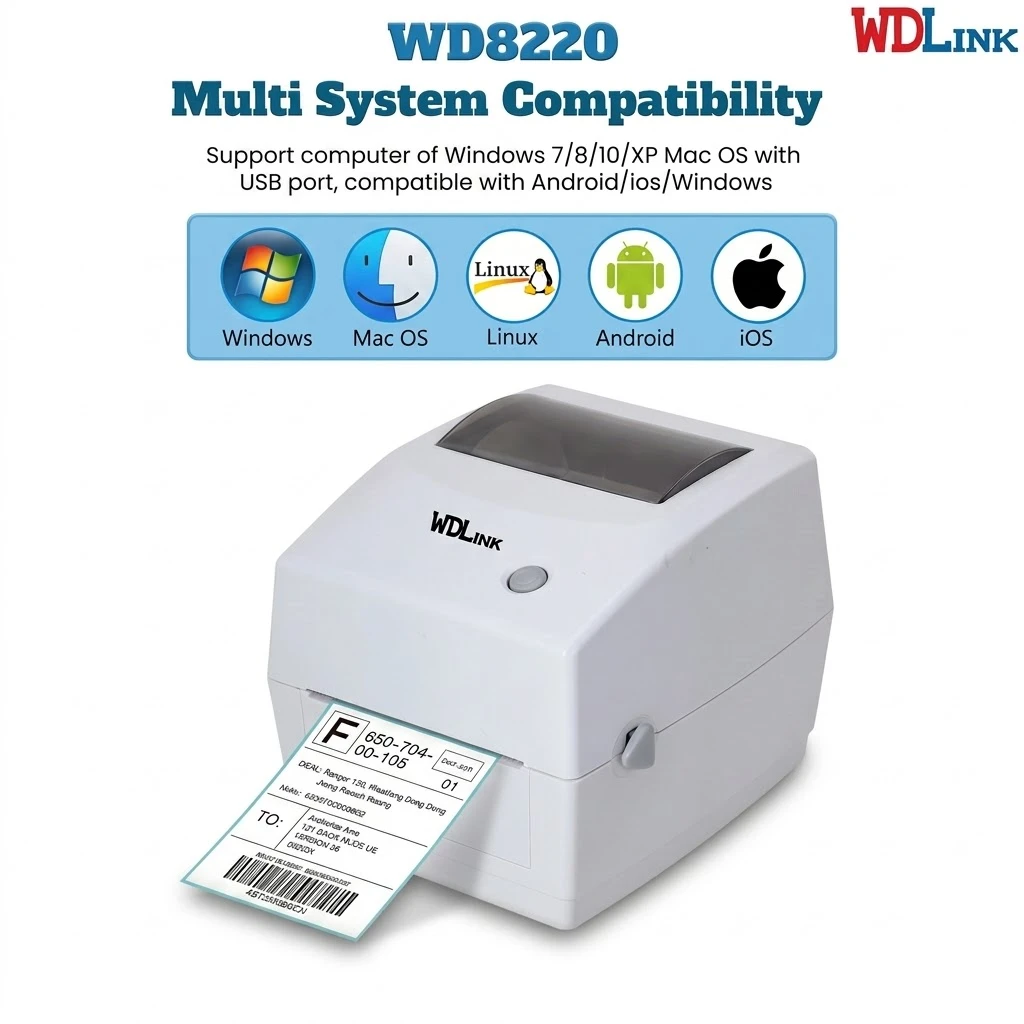 WDLink Imprimante Thermique WD8220