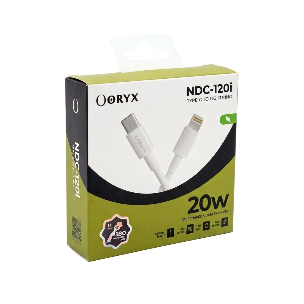 Oryx Câble Iphone Type C To Lightning NDC-120i