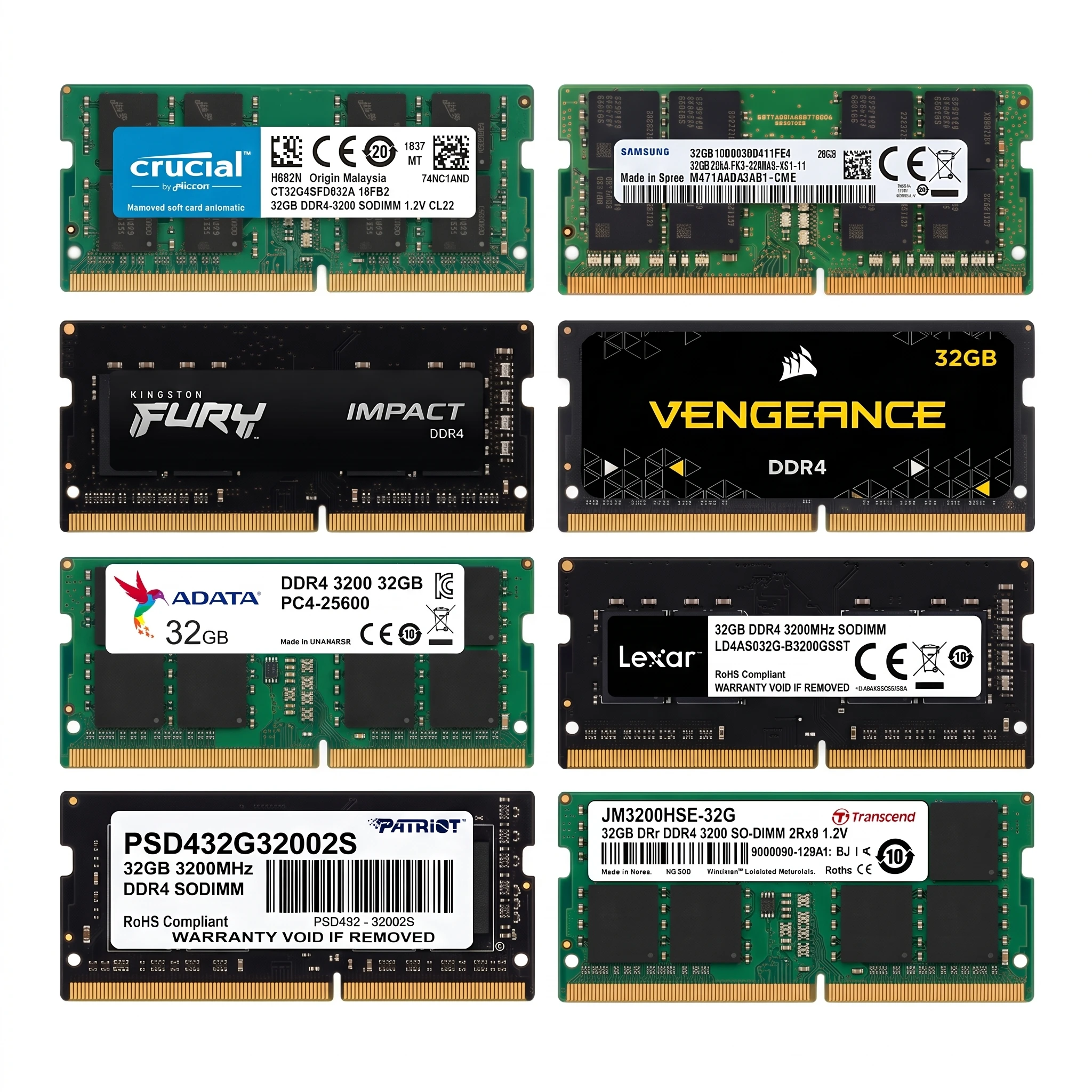 RAM Portable DDR4 3200AA 32Go