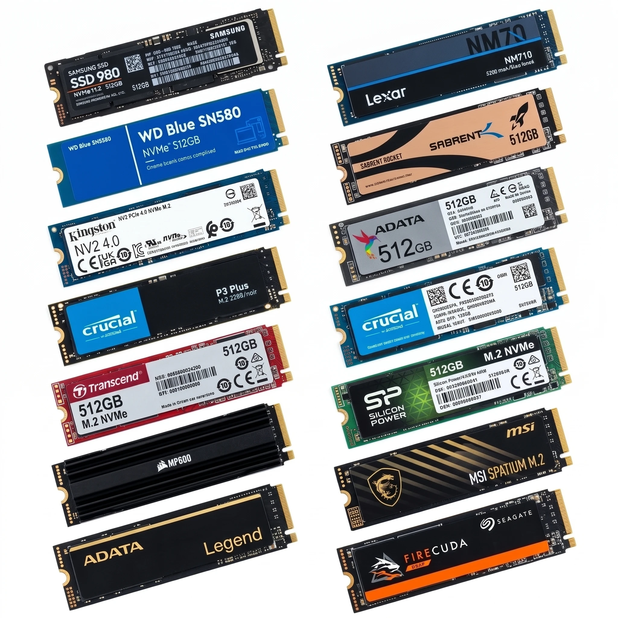 Disque Dur SSD NVME 512Go