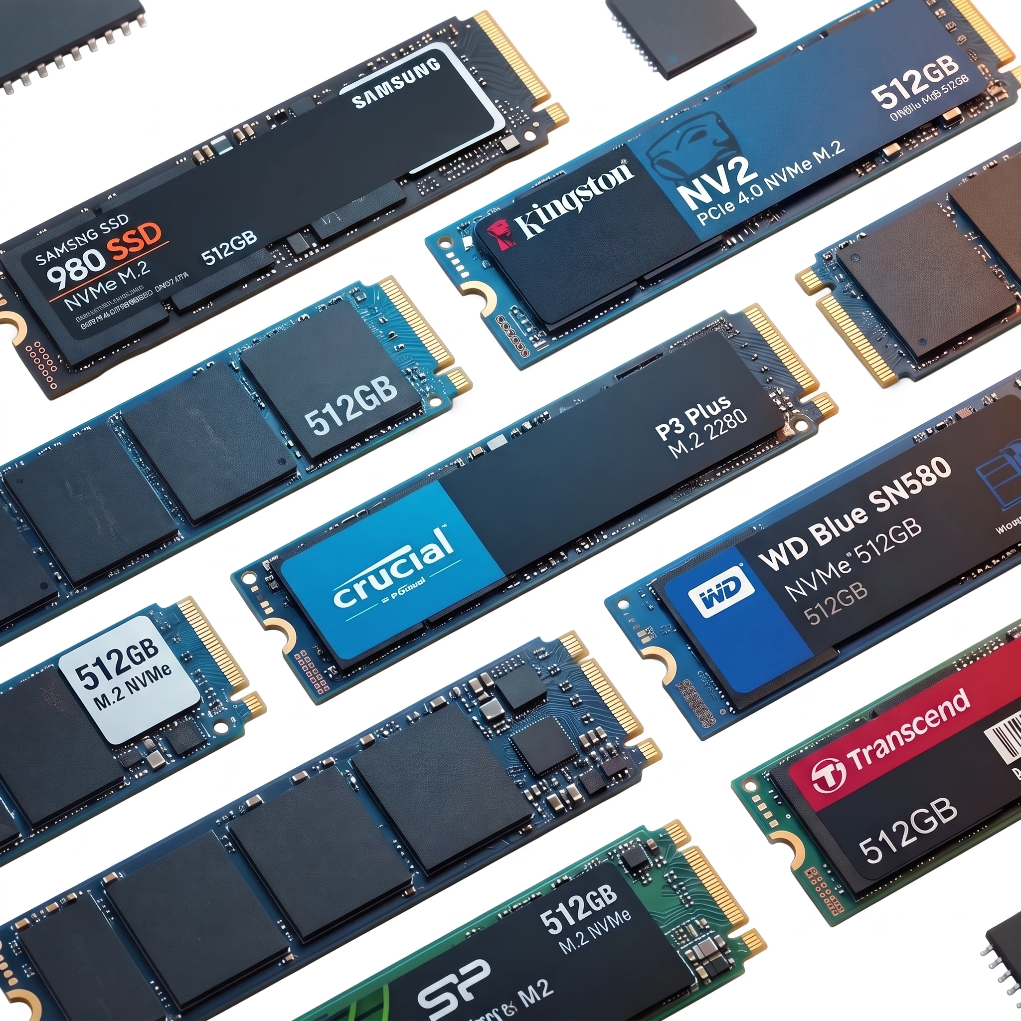 Disque Dur SSD NVME 512Go