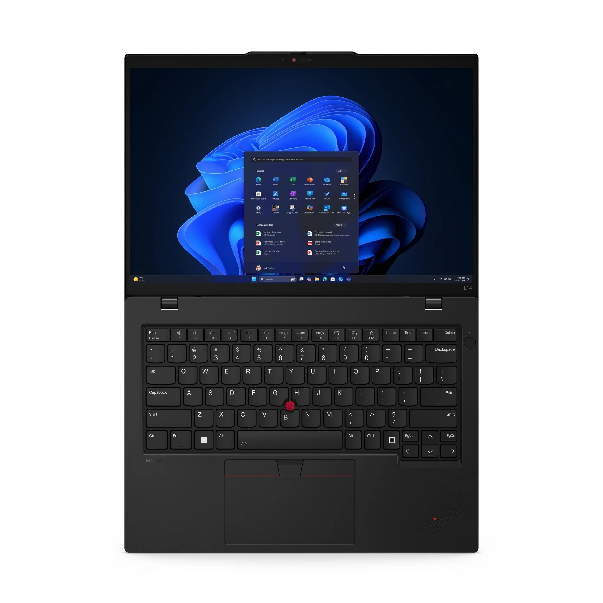 Ordinateur portable Lenovo ThinkPad L14 Gen 6 (Intel® Core™ Ultra 7 255U/16Go/512Go SSD/14"/IPS/WUXGA)