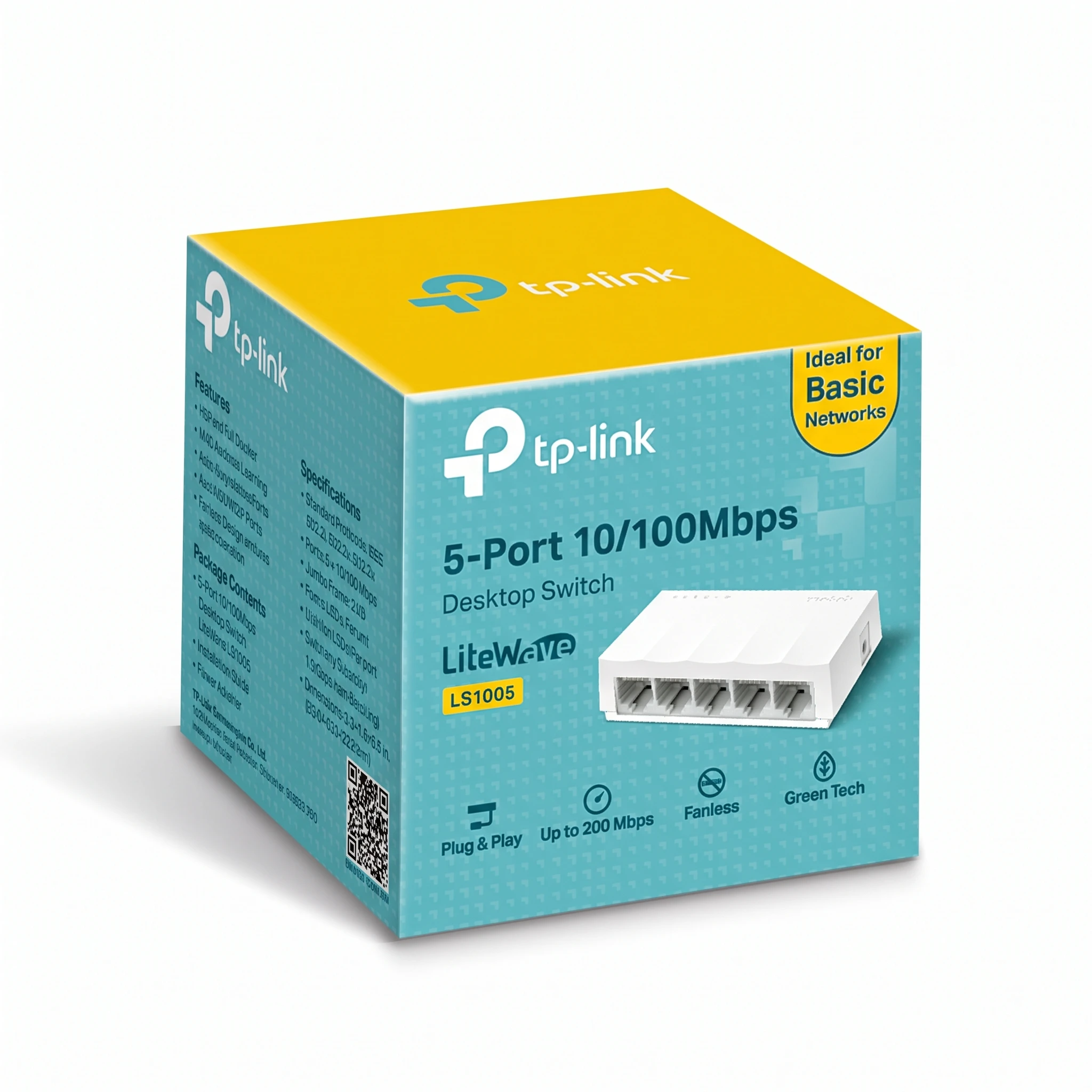 TP-Link Switch 5-PORT 10/100Mbps LS1005
