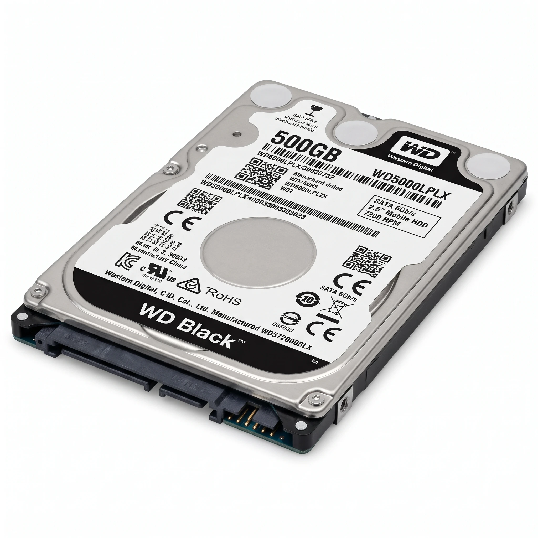 Disque Dur SATA 2.5 Wd 500Go